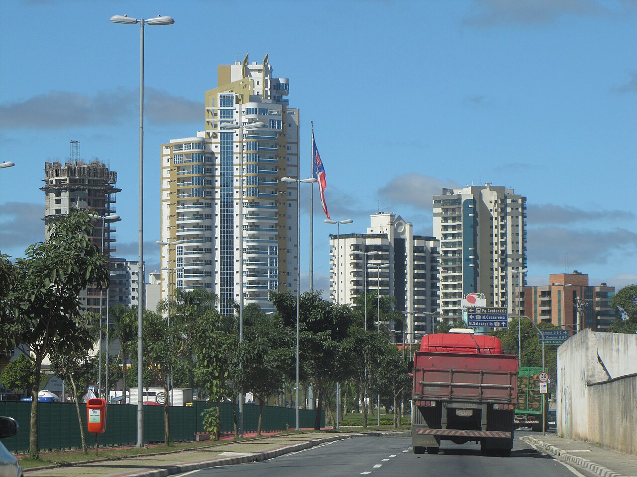 Prédios do centro de Mogi das Cruzes